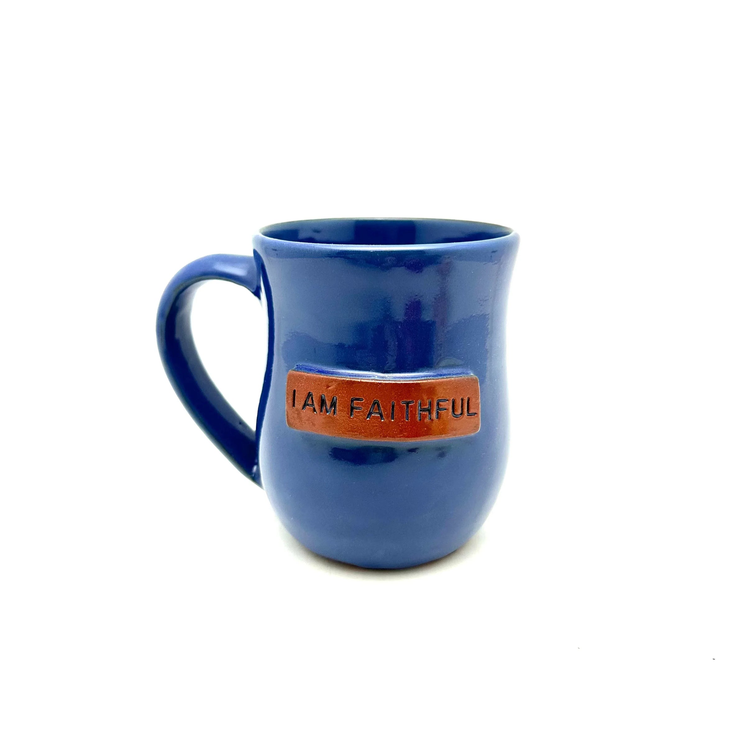 I am Faithful Mug- Blue - BIG FRENCHIES