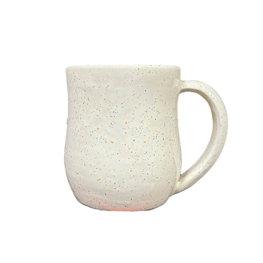 Handmade Mug - Speckled Cotton Tail - BIG FRENCHIES