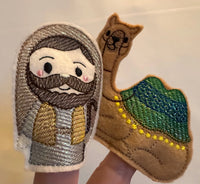 Nativity Finger Puppets Quiet Book, Religious Story Activity for Kids,
Felt and Mylar Christmas Gift - BIG FRENCHIES