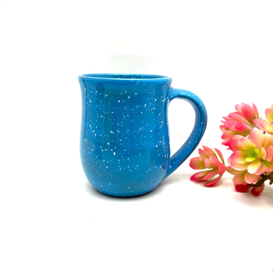 Handmade Mug - Speckled Blue Yonder - BIG FRENCHIES