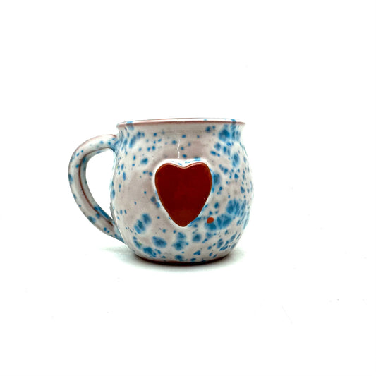 Calliope Heart Mug - Dutch Enamel - BIG FRENCHIES