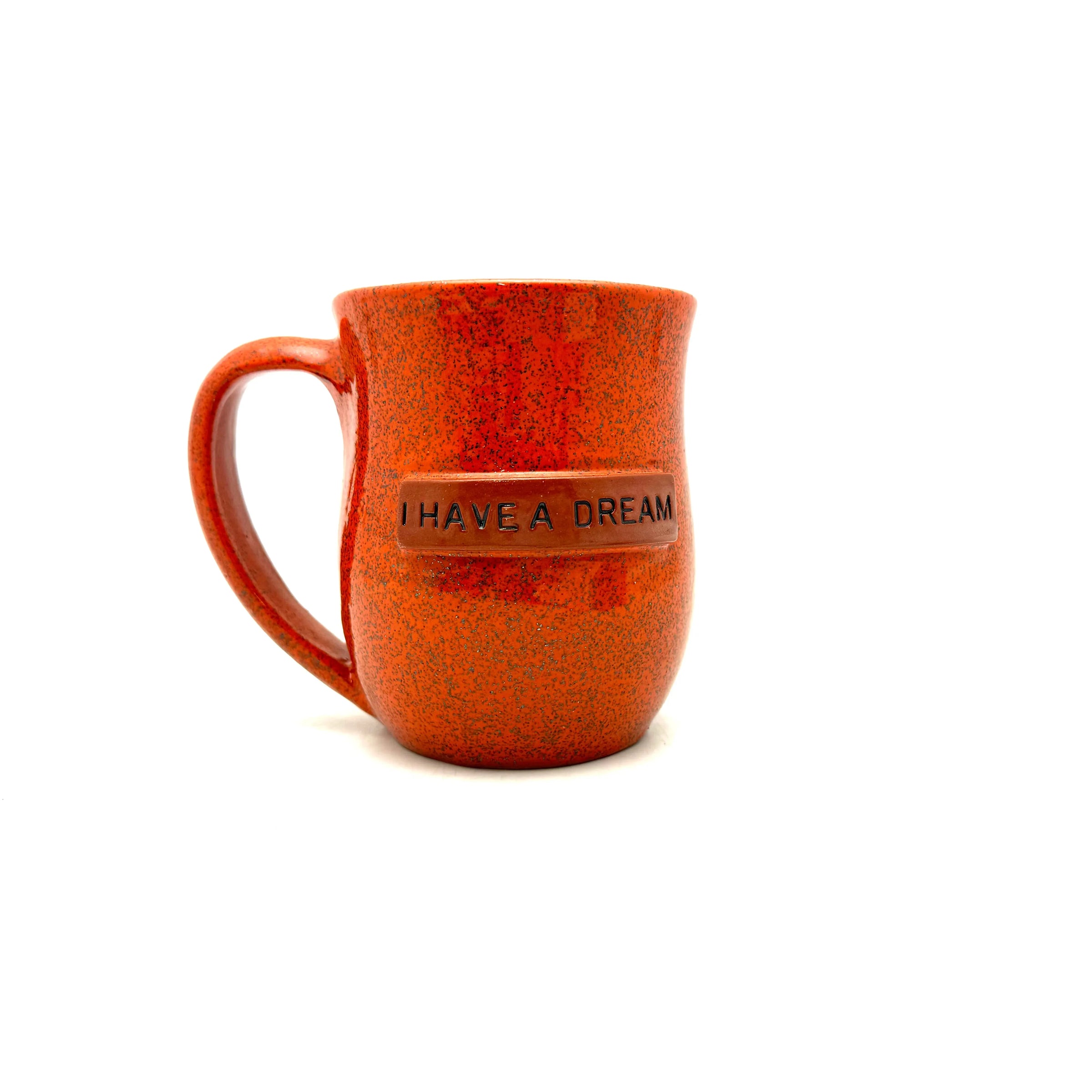 I Have A Dream Mug- Orange Speckled - BIG FRENCHIES
