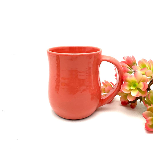 Handmade Mug - Coral Pink - BIG FRENCHIES