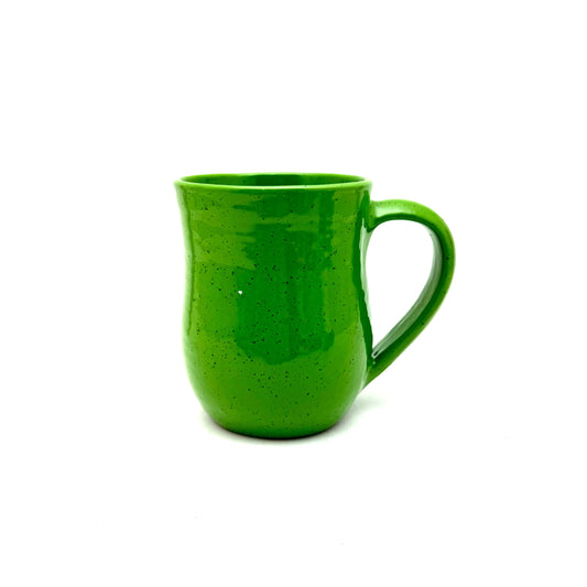Handmade Mug - Speckled Green Thumb - BIG FRENCHIES