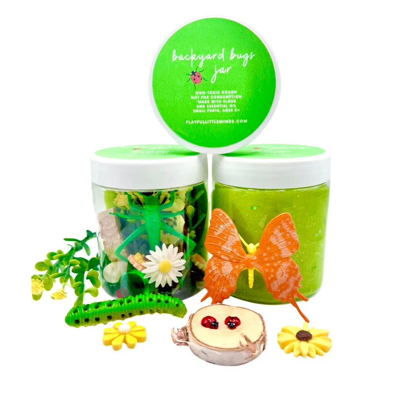 Butterfly & Bug Playdough Sensory Kit: Educational Insect-Themed Play Kit - BIG FRENCHIES