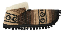 Dark Brown/Tan/Black Dog Poncho/Sarape with Fur