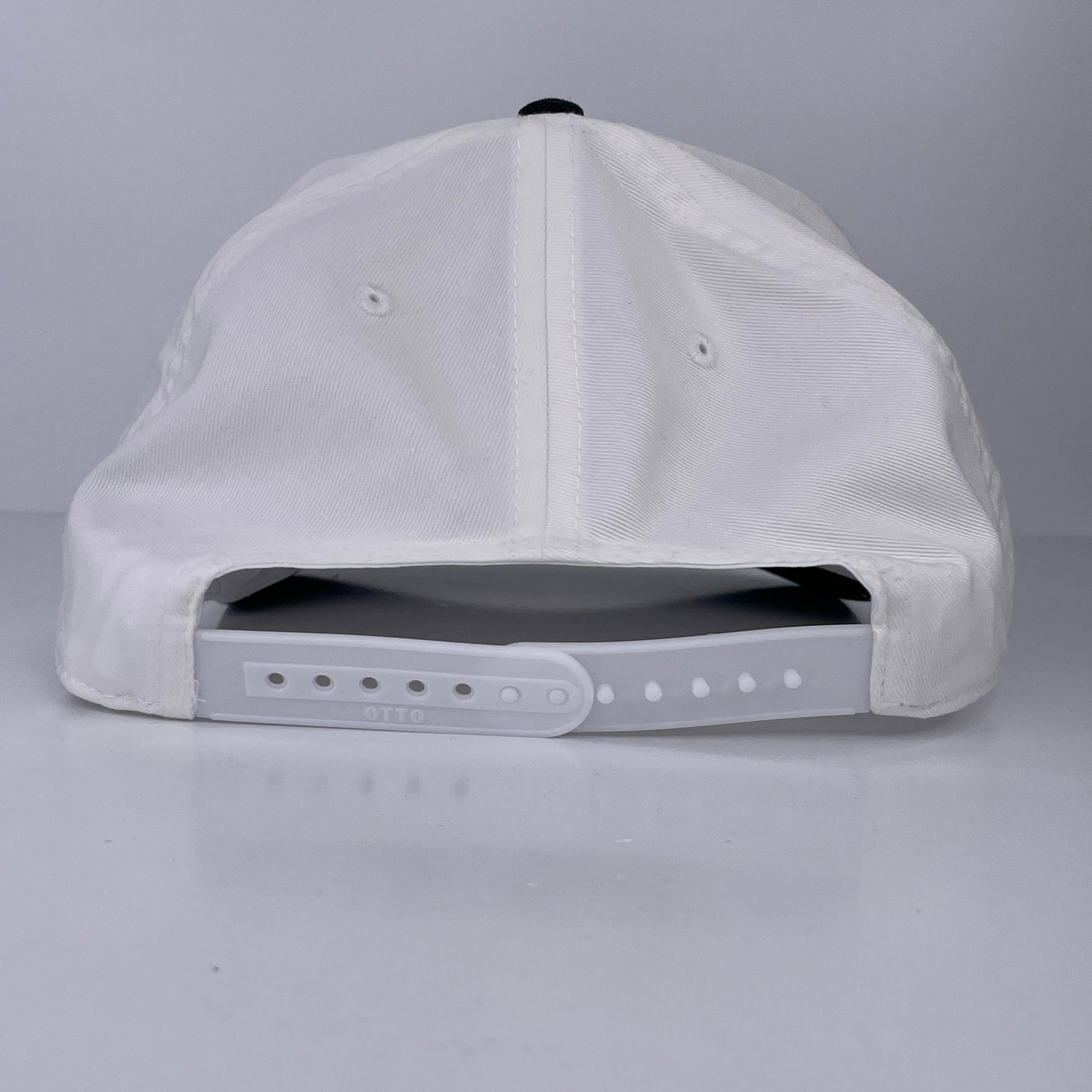 Raise Hell Praise Dale Custom Embroidered SnapBack White/Black