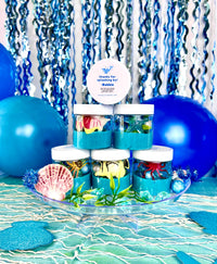 Ocean-Themed Play Dough Party Favors: Under the Sea Birthday