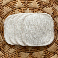 Organic Cotton Reusable Cotton Rounds | Terry - BIG FRENCHIES