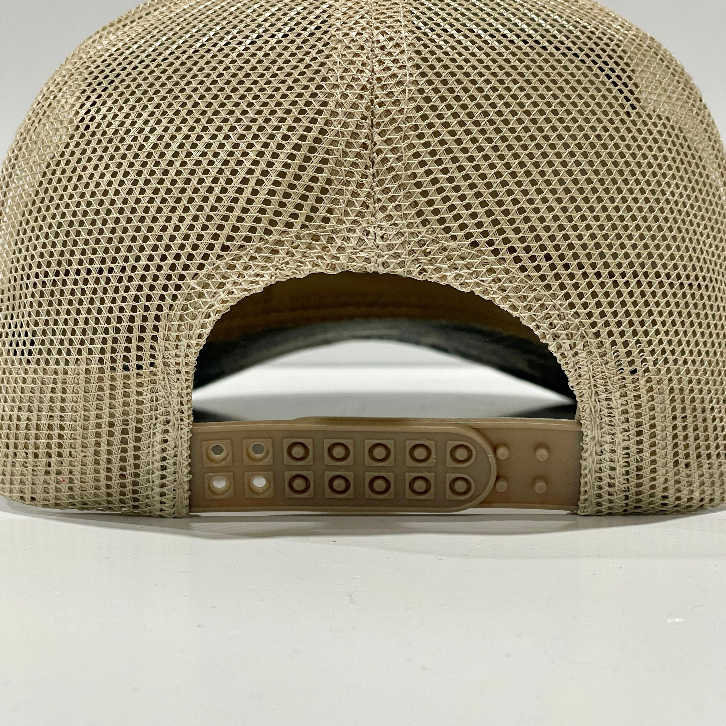 My Body Is A Machine That Turns Cigarettes Into Smoked Cigarettes custom embroidered Camo/tan Mesh SnapBack hat