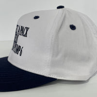Lemme get a pack of reds and $10 on pump 6 custom embroidered mid crown Strapback