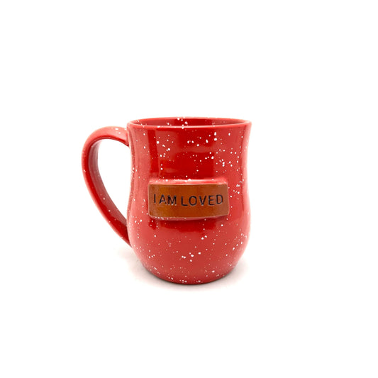 I am Loved Mug - Red Sprinkles - BIG FRENCHIES