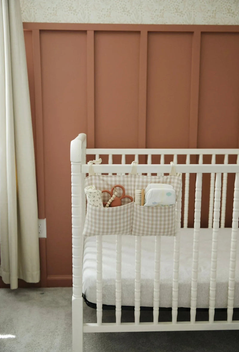 Haven Baby Crib Diaper Caddy Storage Organizer Nursery Room - BIG FRENCHIES