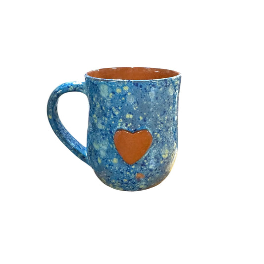 Grande Calliope Mug- Blue Confetti - BIG FRENCHIES