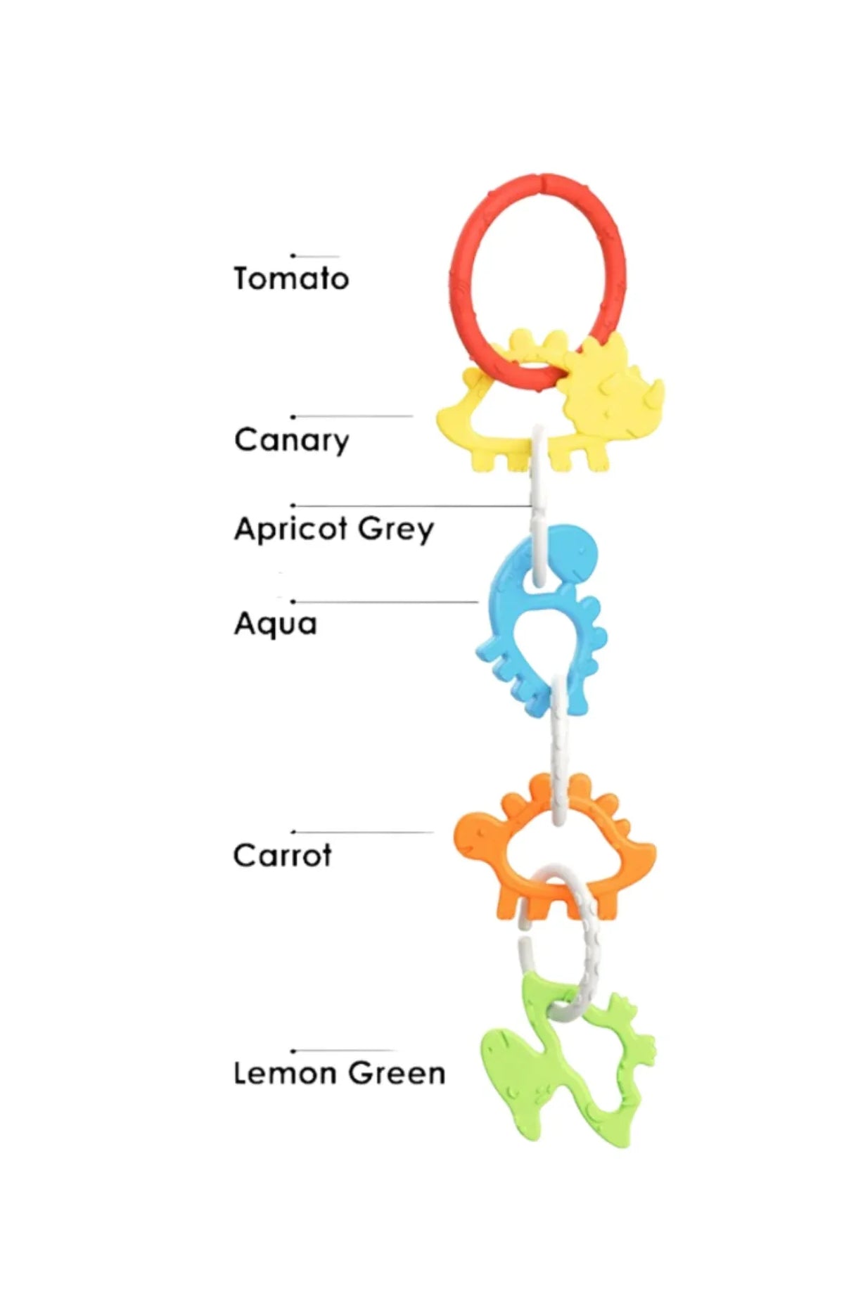 Dinosaur Linking Rings - BIG FRENCHIES