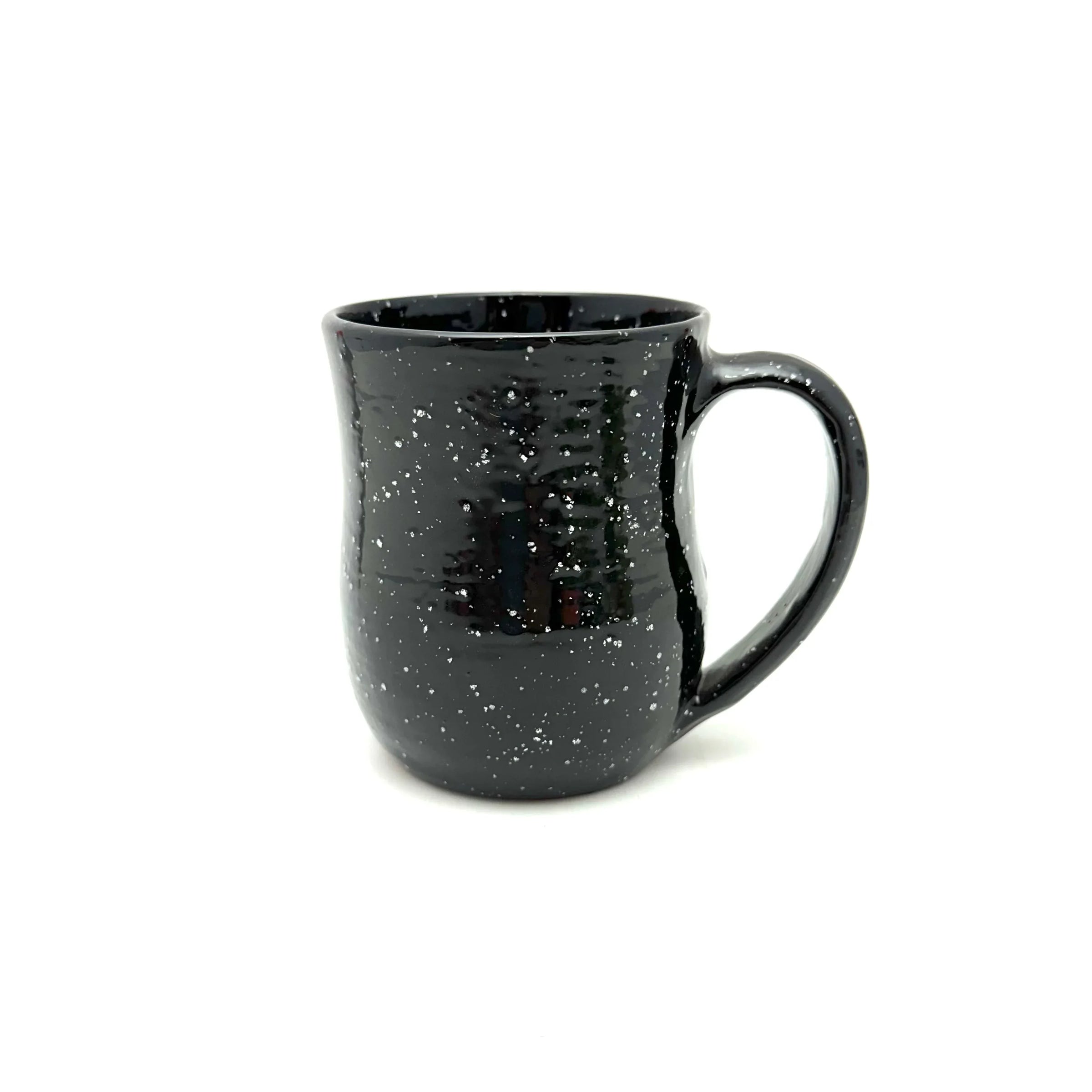 Handmade Mug - Speckled Tuxedo - BIG FRENCHIES