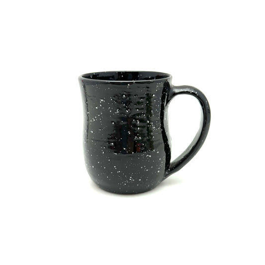 Handmade Mug - Speckled Tuxedo - BIG FRENCHIES