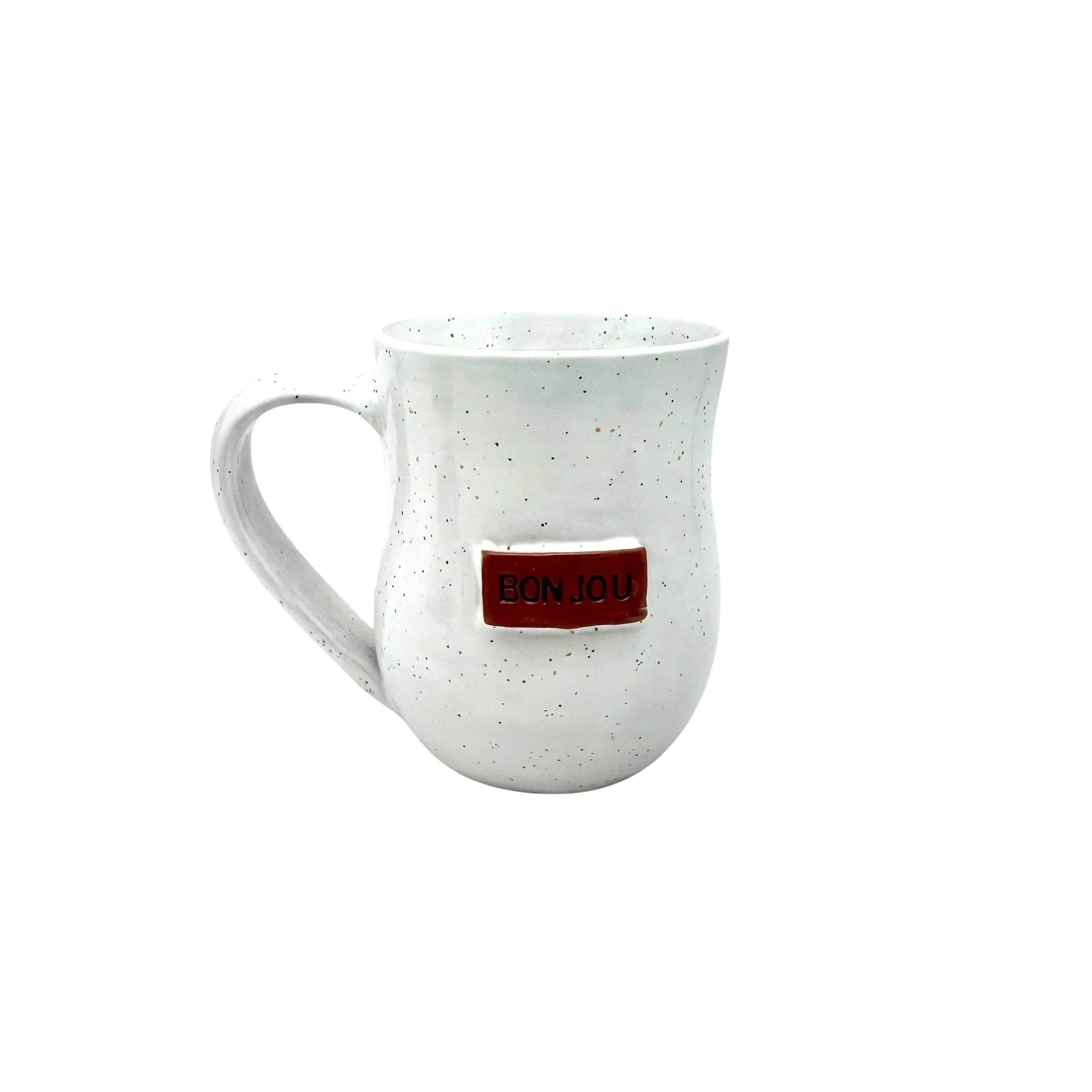 Bonjou Mug - White Sprinkles - BIG FRENCHIES