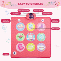 Fun Dance Mat for Kids Dance Pad Game Toy