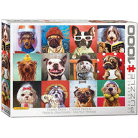 Funny Dogs 1000 Piece Jigsaw Puzzle Eurographics
