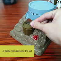 MEACAOFG Funny Piggy Bank Automatic Skull Ghost Grinding Creative Music Coin Money Saving Box Baby Kids Child Gift - BIG FRENCHIES