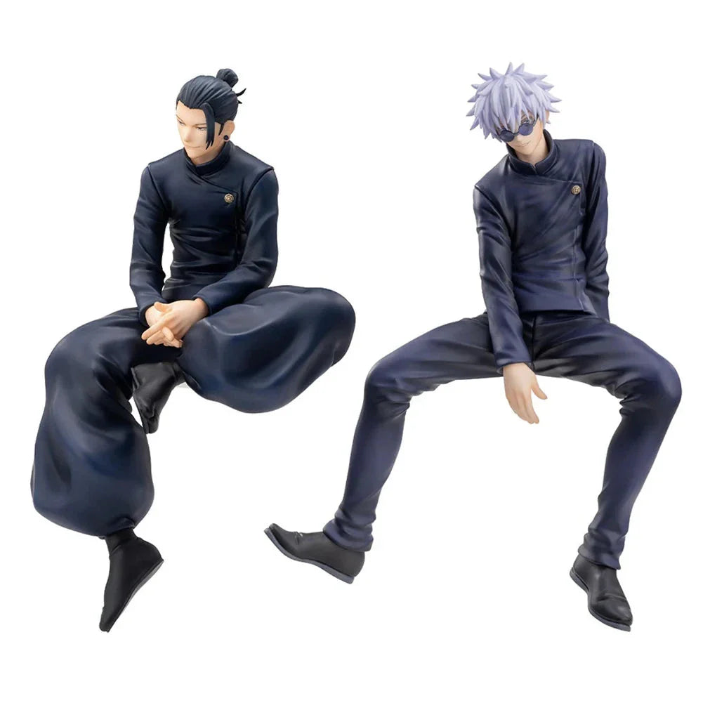 Fushiguro Toji Anime Figure Jujutsu Kaisen Action Figurines Sitting PVC Model Collectible Toy Gift