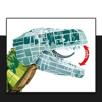 SEMBO BLOCK Tyrannosaurus Rex Dinosaur Building Blocks Toys - # BOT&G522510001 - BIG FRENCHIES