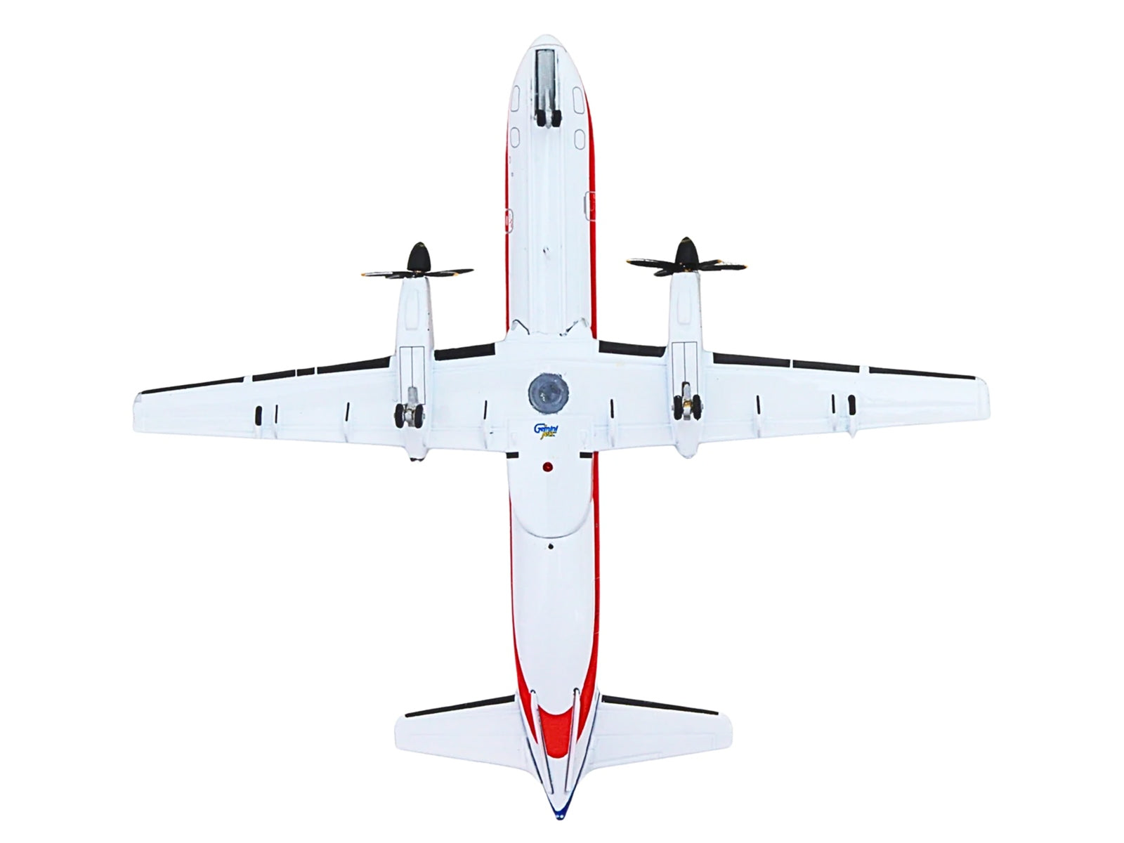 Saab 340B Commercial Aircraft "American Eagle" (N389AE) White with Red and Blue Stripes "Gemini 200" Series 1/200 Diecast Model Airplane by GeminiJets
