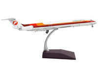 McDonnell Douglas MD-81 Commercial Aircraft "Frontier Airlines" (N859HA) White with Red and Orange Stripes "Gemini 200" Series 1/200 Diecast Model Airplane by GeminiJets
