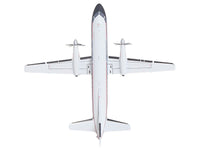 Saab 340A Commercial Aircraft "Delta Connection - Business Express Airlines" (N749BA) White with Dark Blue and Red Stripes "Gemini 200" Series 1/200 Diecast Model by GeminiJets