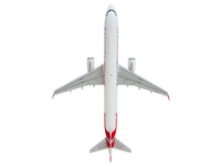 Airbus A321P2F Commercial Aircraft "Qantas Freight - Santa’s Freight" (VH-XF4) White with Graphics and Red Tail "Gemini 200" Series 1/200 Diecast Model by GeminiJets
