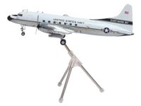 Convair C-131 Samaritan Transport Aircraft "United States Navy - NAS Guantanamo Bay" (141017) White and Gray "Gemini 200" Series 1/200 Diecast Model Airplane by GeminiJets
