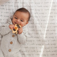 Raccoon Teether Set // Brown - BIG FRENCHIES