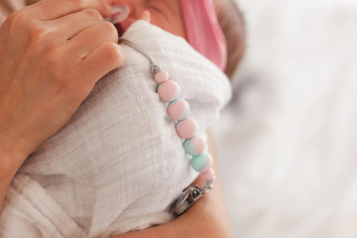 Pacifier Clip // Cotton Candy - BIG FRENCHIES