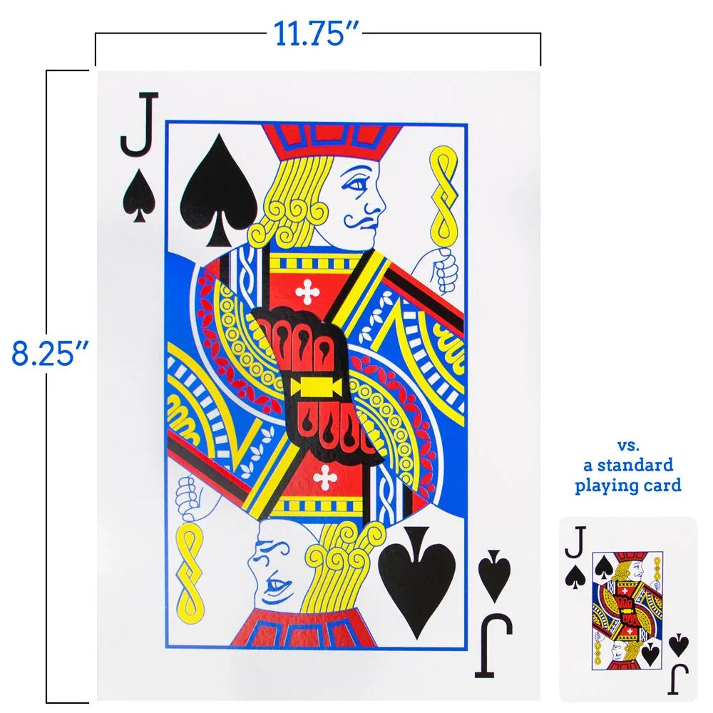 Super Jumbo Playing Cards - BIG FRENCHIES