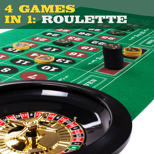 Casino Game Night: 4 Games in 1 - BIG FRENCHIES