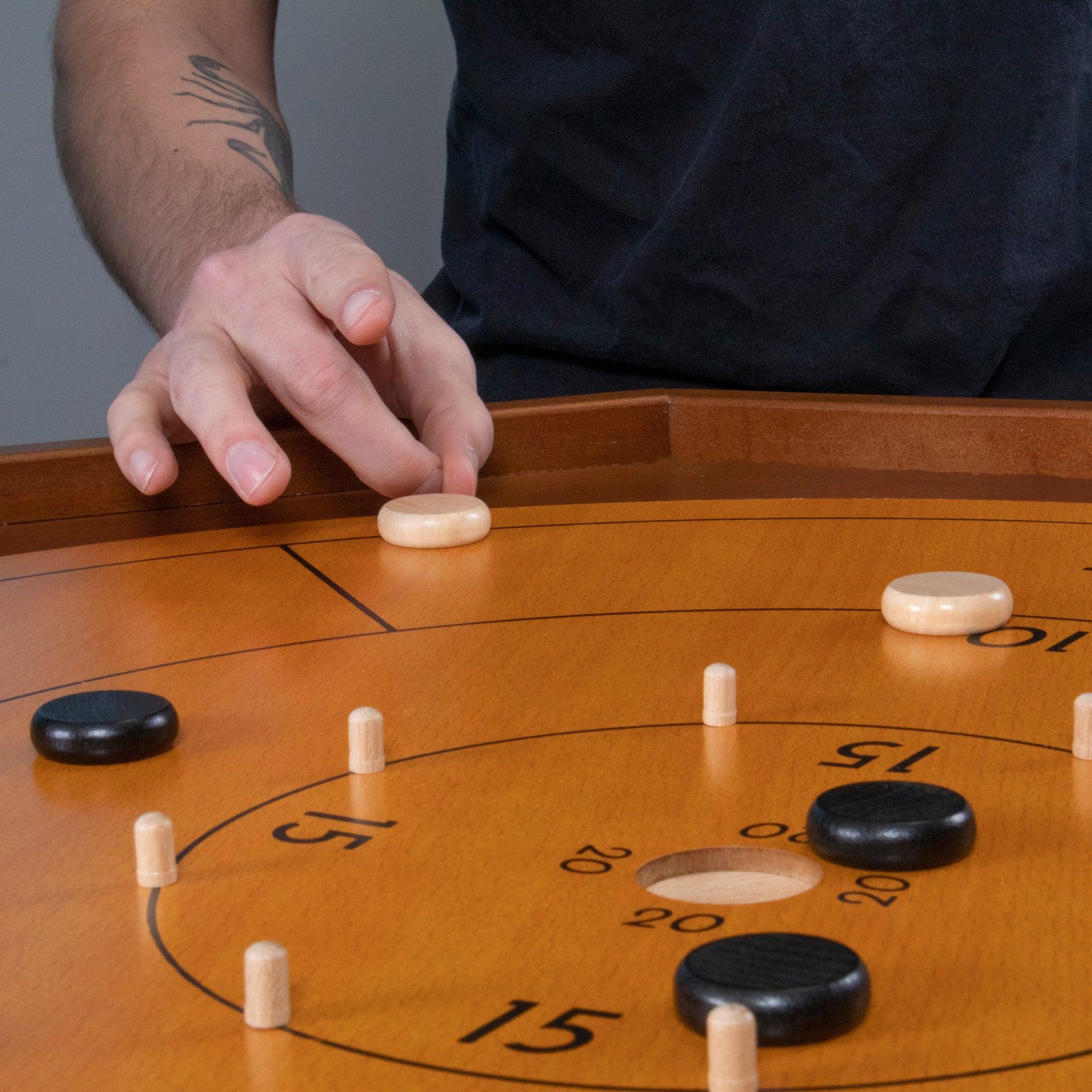 Tournament Crokinole Board, 30-inch - BIG FRENCHIES