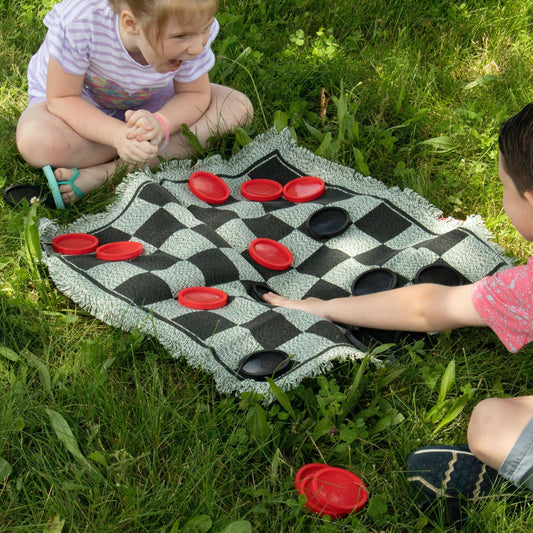 3-in-1 Giant Checkers Rug - BIG FRENCHIES