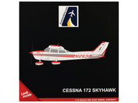 Cessna 172 Skyhawk Aircraft "N12631" Red and White "Gemini General Aviation" Series 1/72 Diecast Model by GeminiJets