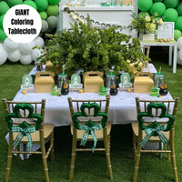 St. Patrick's Day Coloring Tablecloth - BIG FRENCHIES