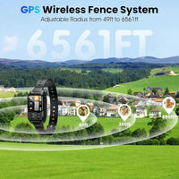 GPS Wireless Dog Fence Smart Adjustable Boundary Waterproof Collar Outdoor