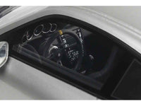 2024 Porsche 911 RWB Abu Silver Metallic with Black Hood 1/18 Model Car by GT Spirit