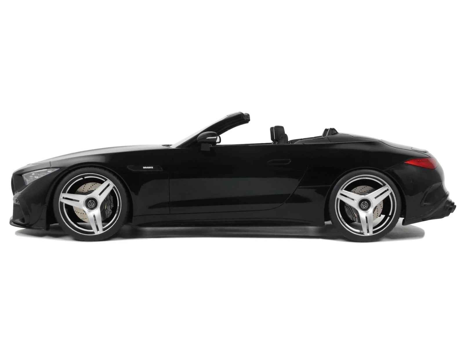 Brabus 750 BODO Buschmann Edition Obsidian Black 1/18 Model Car by GT Spirit
