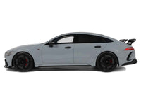 2024 Brabus Rocket 1000 Nardo Gray with Black Top 1/18 Model Car by GT Spirit