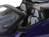 2024 McLaren Artura Spider Lantana Purple Metallic 1/18 Model Car by GT Spirit