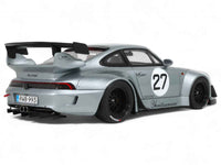 2024 RWB Yuiitsumuni #27 Silver Metallic 1/18 Model Car by GT Spirit