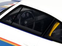 2023 RWB x Liberty Walk 993 #2 White and Blue Metallic with Graphics 1/18 Model Car by GT Spirit