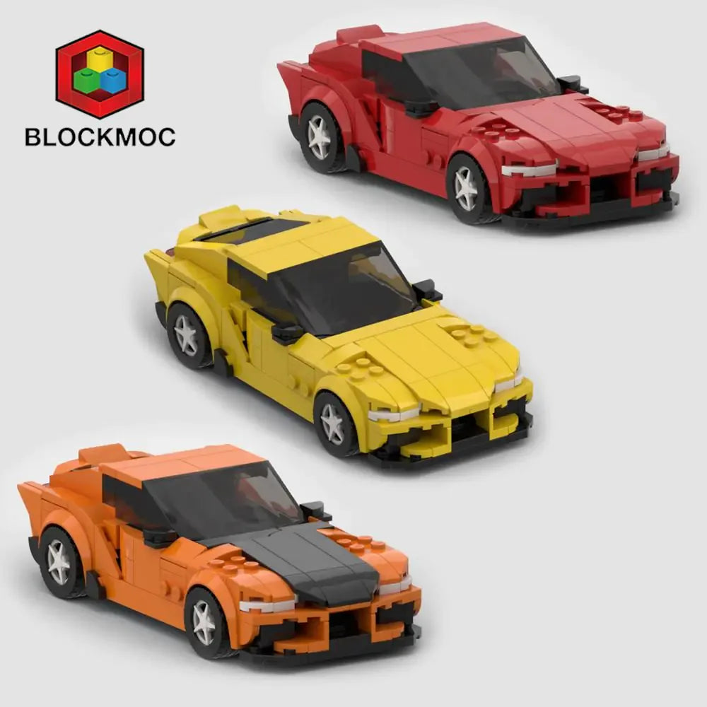 Supra GR Racing Car Bricks Toys - # BOT&G52710005 - BIG FRENCHIES