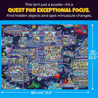 Galactic Tails Seekers Finders 1000 Piece Jigsaw Puzzle Quokka - BIG FRENCHIES