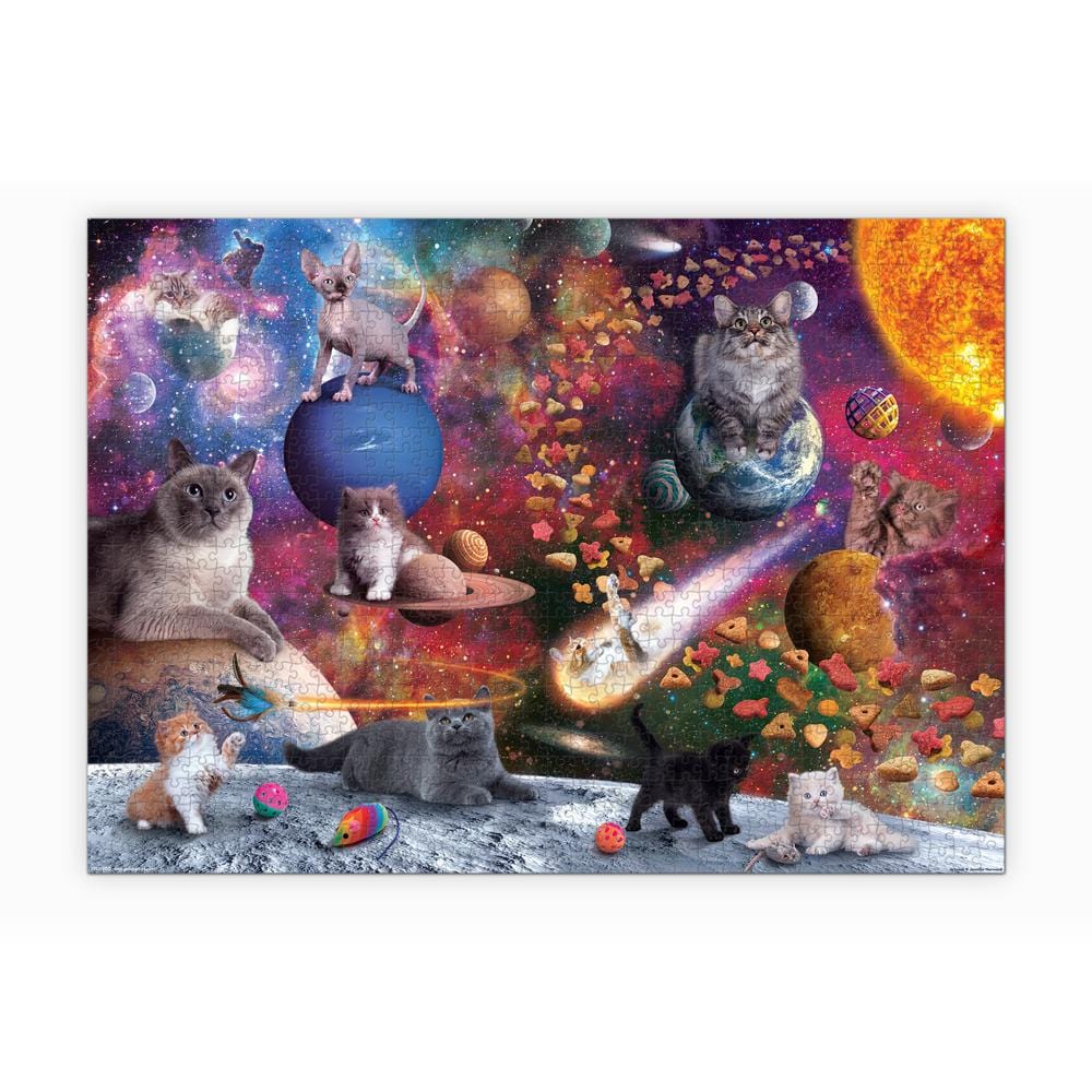 Galaxy Cats 1000 Piece Jigsaw Puzzle Fred